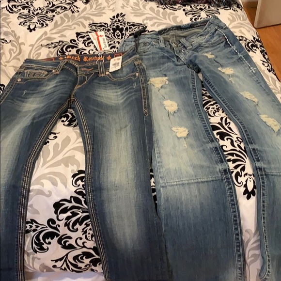 Lot of 4 jeans, all 4 pairs for $88 total - Picture 1 of 8